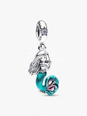 Pandora Disney The Little Mermaid Ariel Dangle Charm